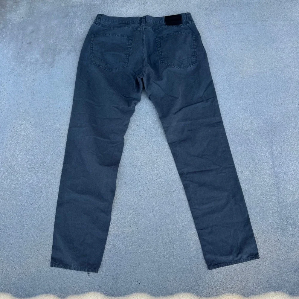 Vans V46 Tapered Chino Pants Mens 34 Charcoal Gray Skate Trousers